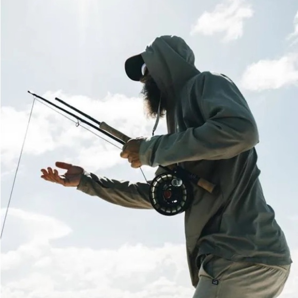 SKINNY WATER CULTURE - SWC - Hawksbill Hoodie  in Green (Rare Color) - Picture 4 of 16